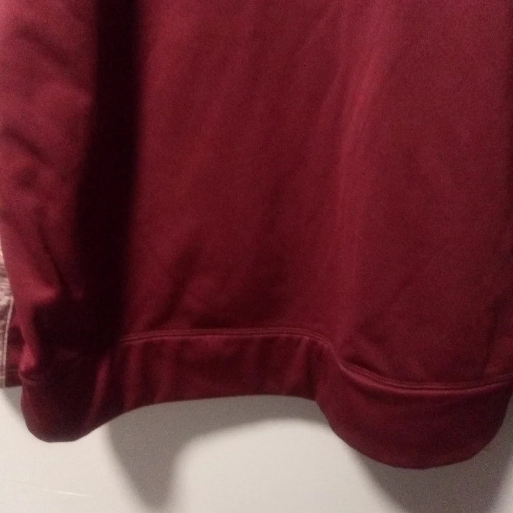 Bcg men's long sleeve burgundy hoodie. Size 2XL